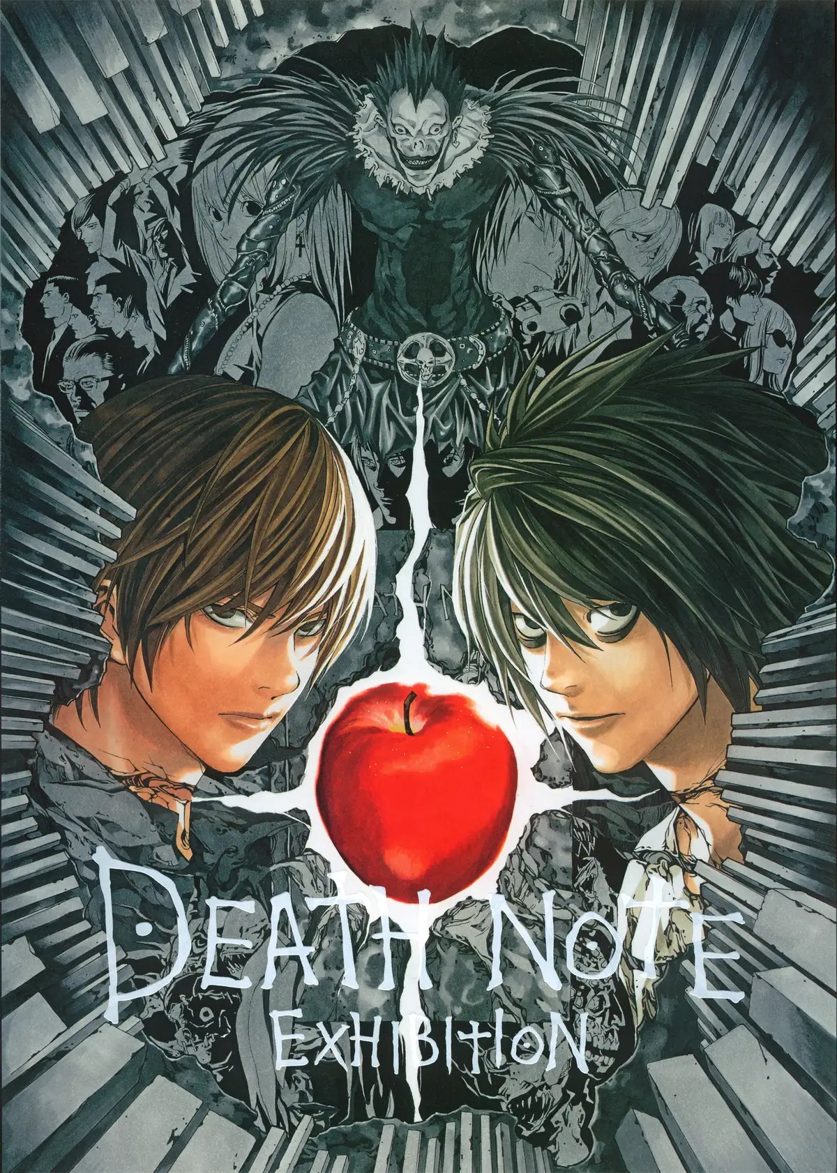 死亡笔记原画展纪念手册 第1页设定图