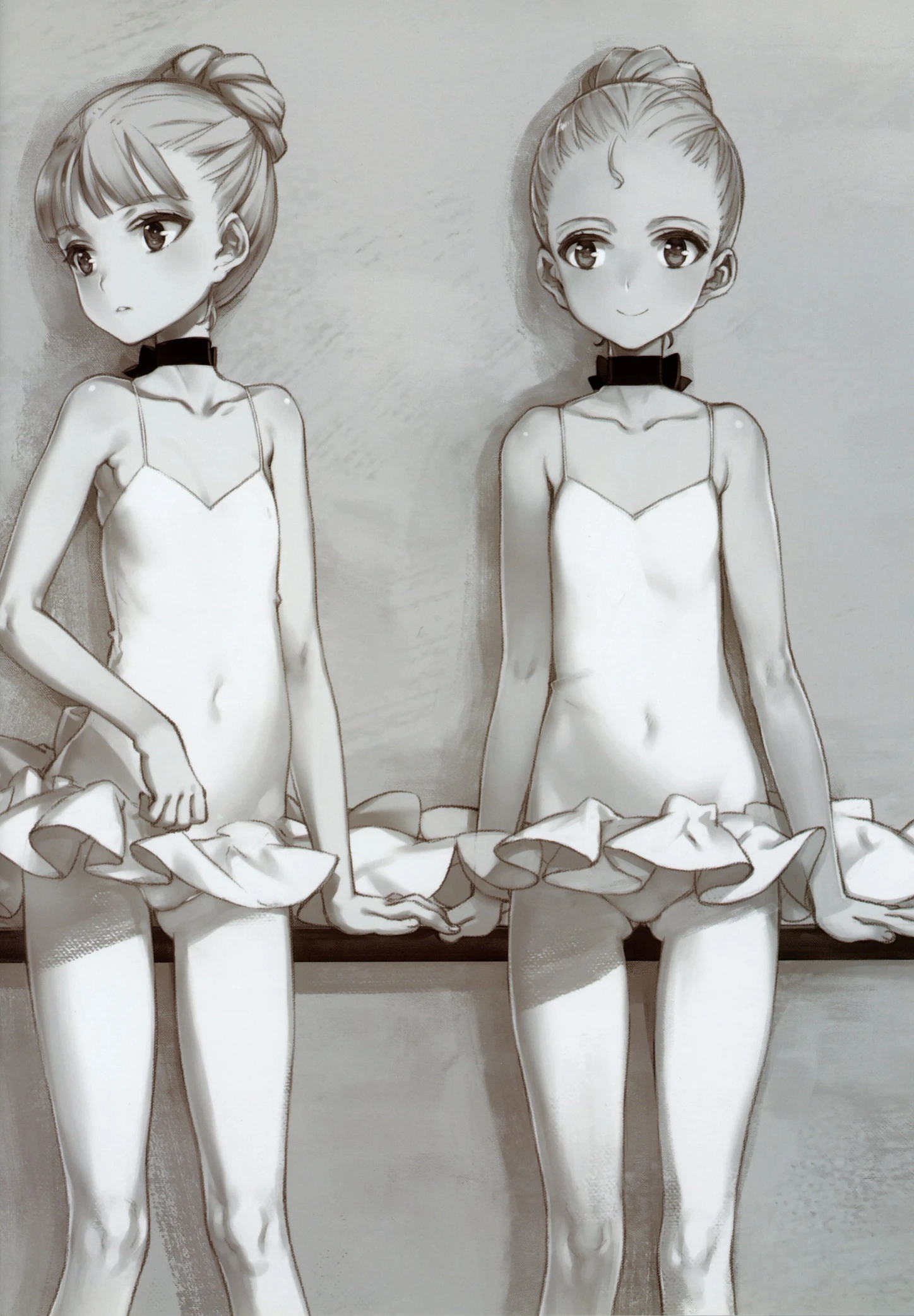 大枪苇人/少女画展 第2页设定图