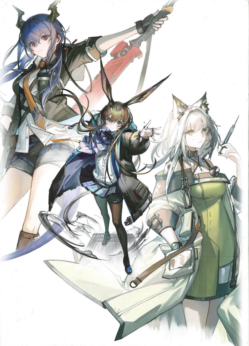 明日方舟官方美术设定集 VOL.2 第1页设定图