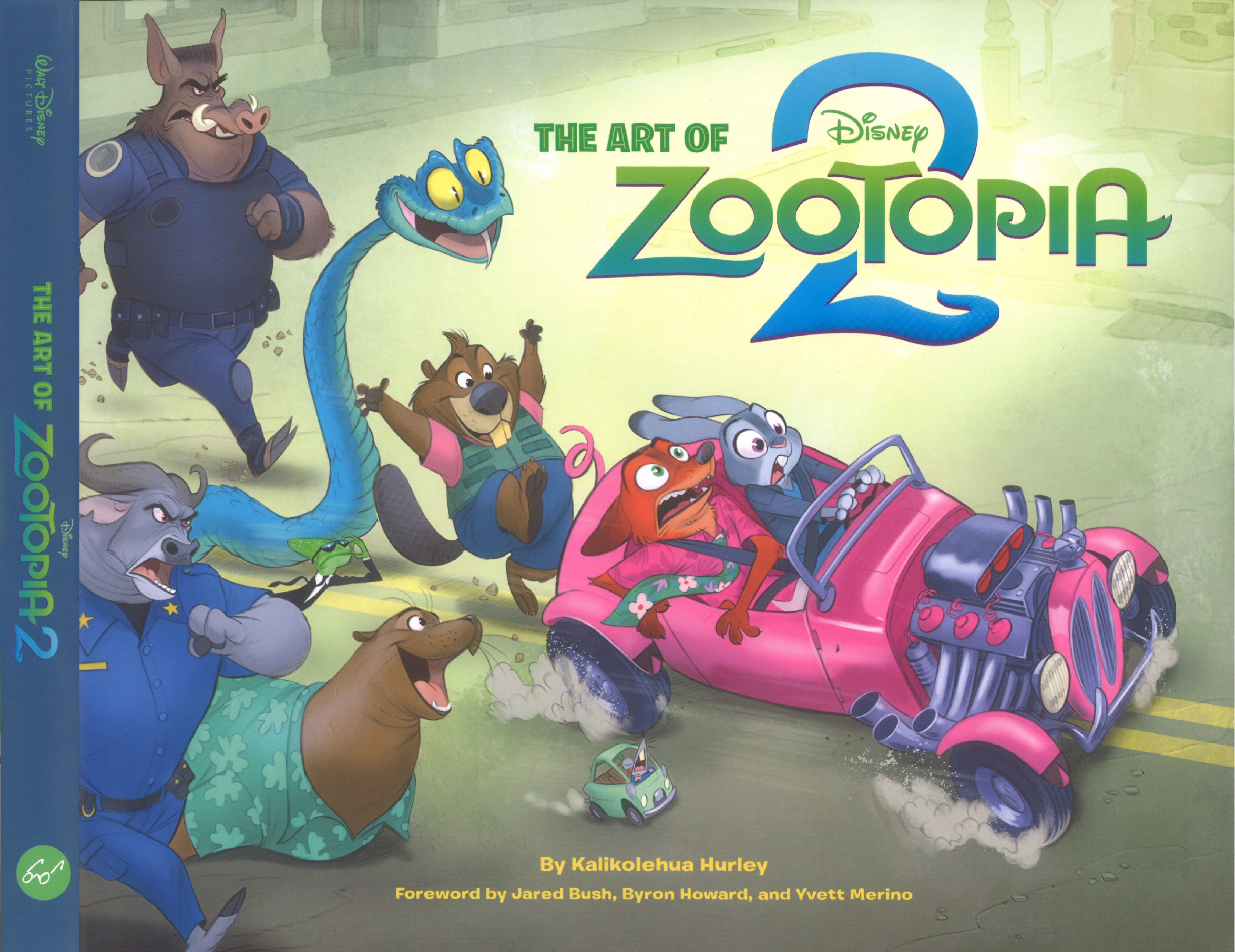 疯狂动物城2艺术设定集 第1页设定图