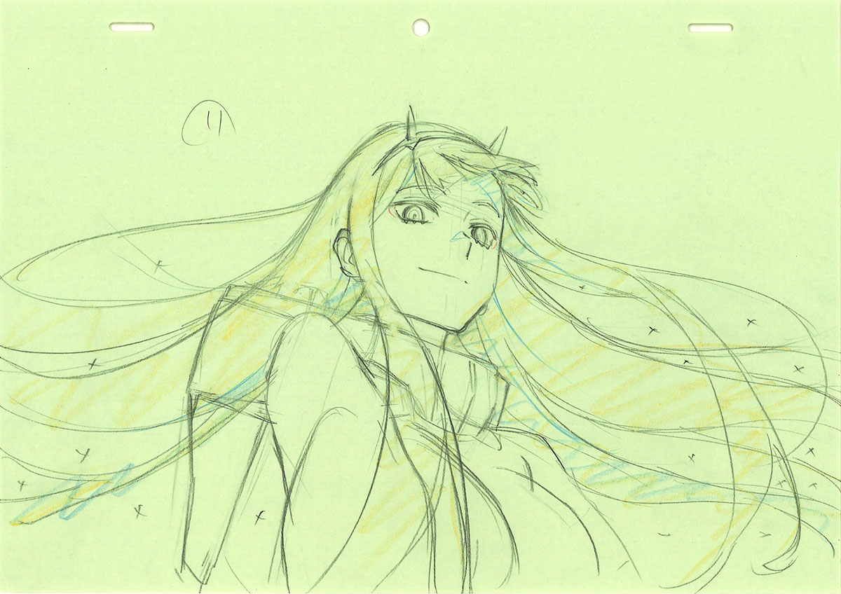 DARLING in the FRANXX原画线稿