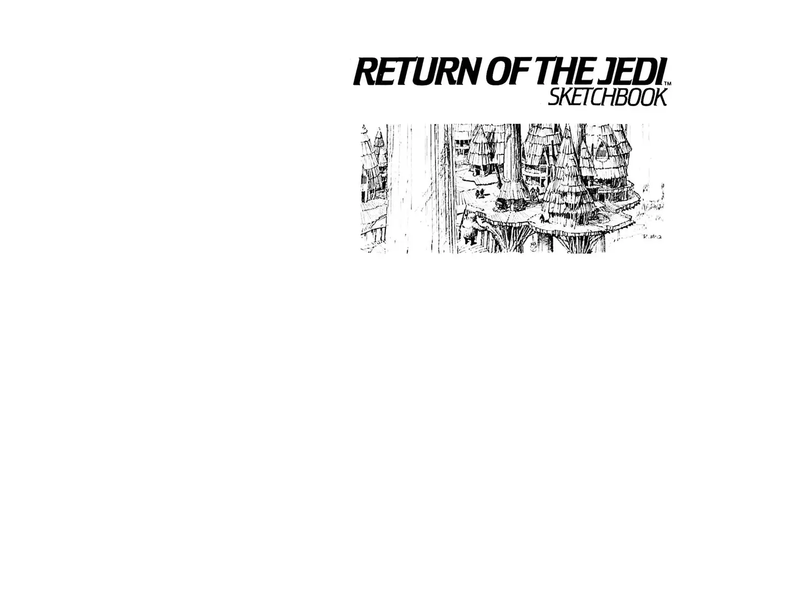 星球大战：绝地归来 草图集 第2页设定图