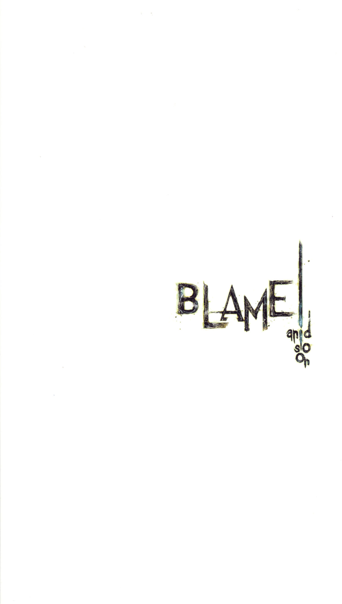 BLAME! and so on 第1页设定图