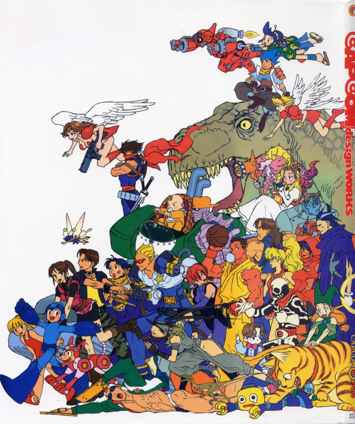 卡普空设计作品集 第1页设定图