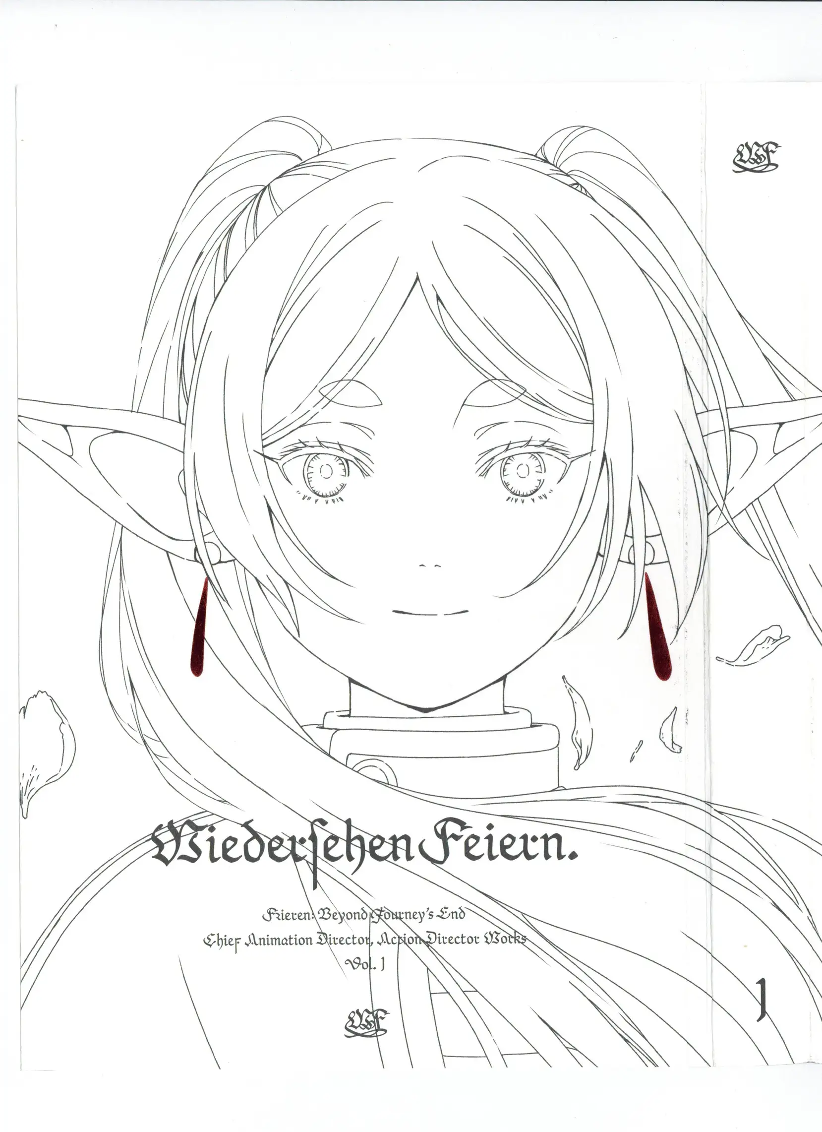 葬送的芙莉莲原画集（卷1） 第1页设定图