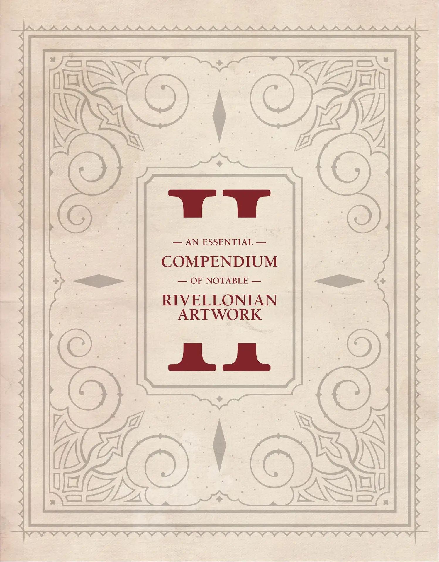 神界：原罪 2 瑞维隆艺术设定集 第1页设定图