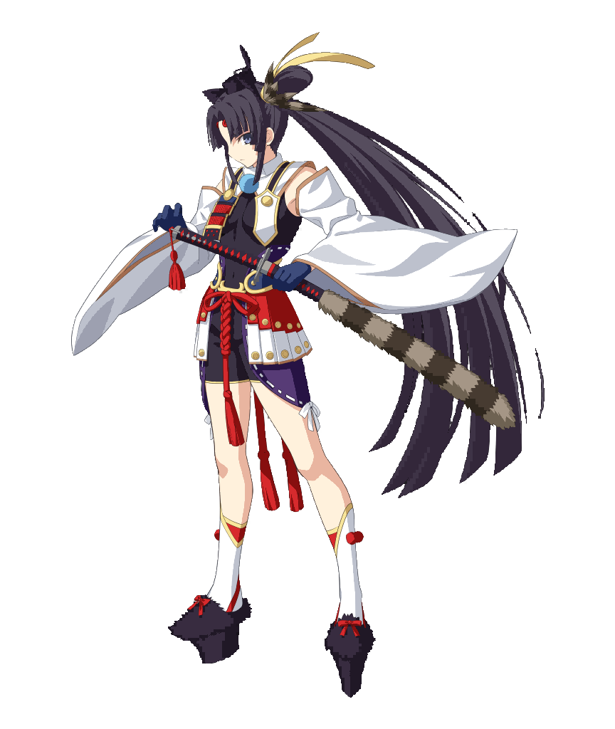 月姬格斗：TYPE LUMINA /人物拆解 第2页设定图