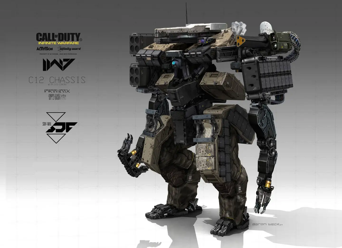 使命召唤13无限战争/概念图 第1页设定图