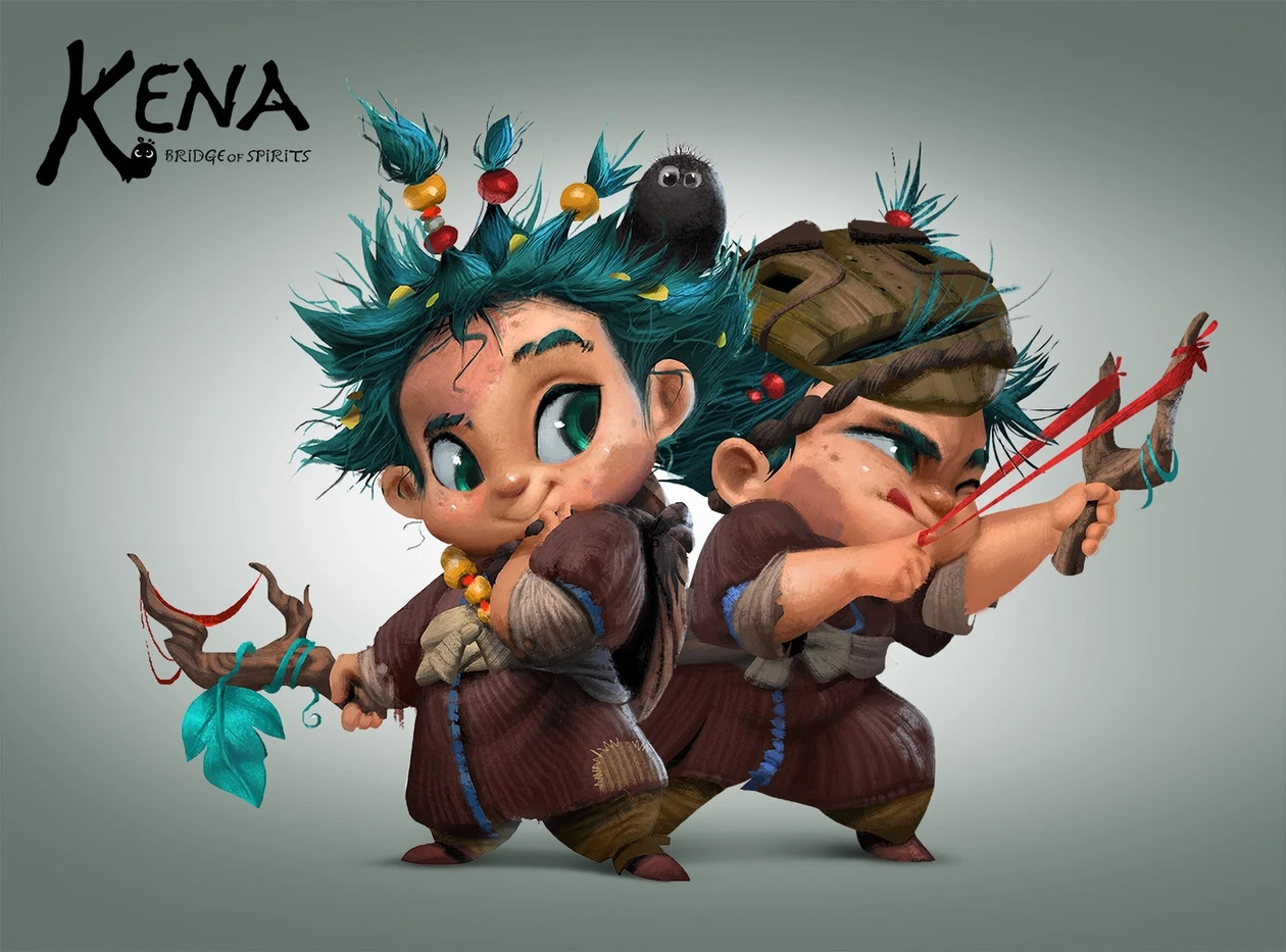 柯娜精神之桥/概念设定图集 第2页设定图